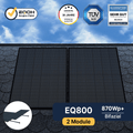 EQ800 Universal-Schrägdach Komplettpaket Bifazial (870Wp+)